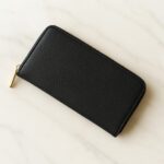 Portofel piele naturală - Negru Mat atemporal și luxos