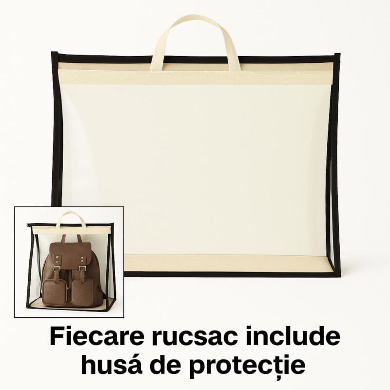 Rucsac-maro-bronz-detalii