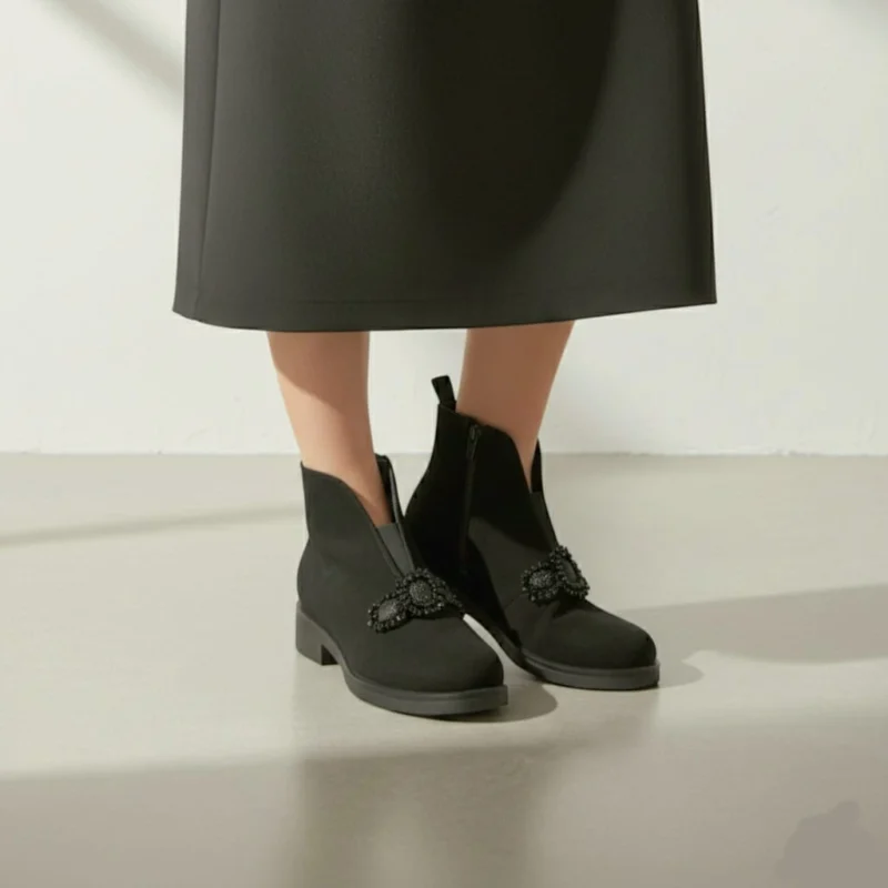 Gheată-din-piele- întoarsă-naturală-cu-detaliu-decorativ-amstyle-5