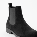 Ghete-Chelsea- din-piele-intoarsa -naturala-culoare-neagra-amstyle