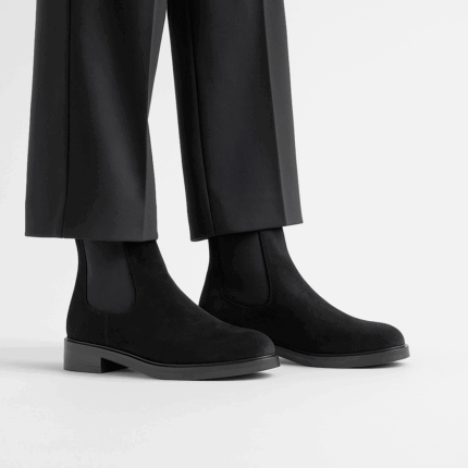 Ghete-Chelsea- din-piele-intoarsa -naturala-culoare-neagra-amstyle-3